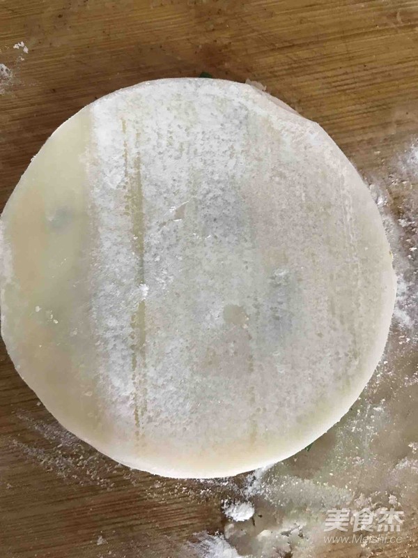 饺子皮葱油饼