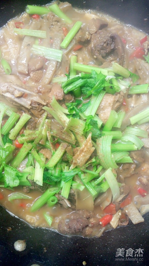 魔芋仔姜鸭肉