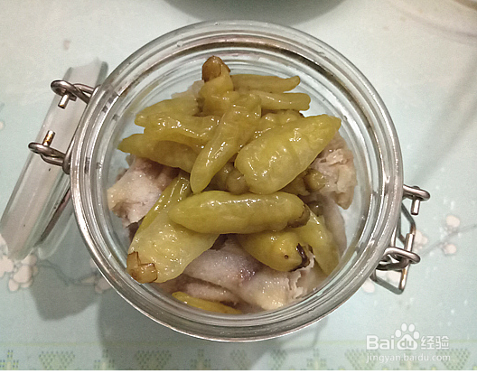 酸辣泡椒鸭掌
