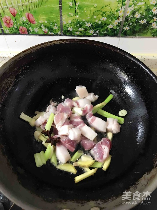 猪肉炖芸豆的做法