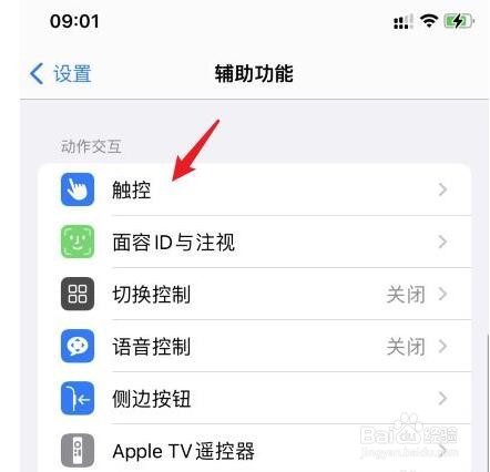 苹果iphone13小圆点怎么设置