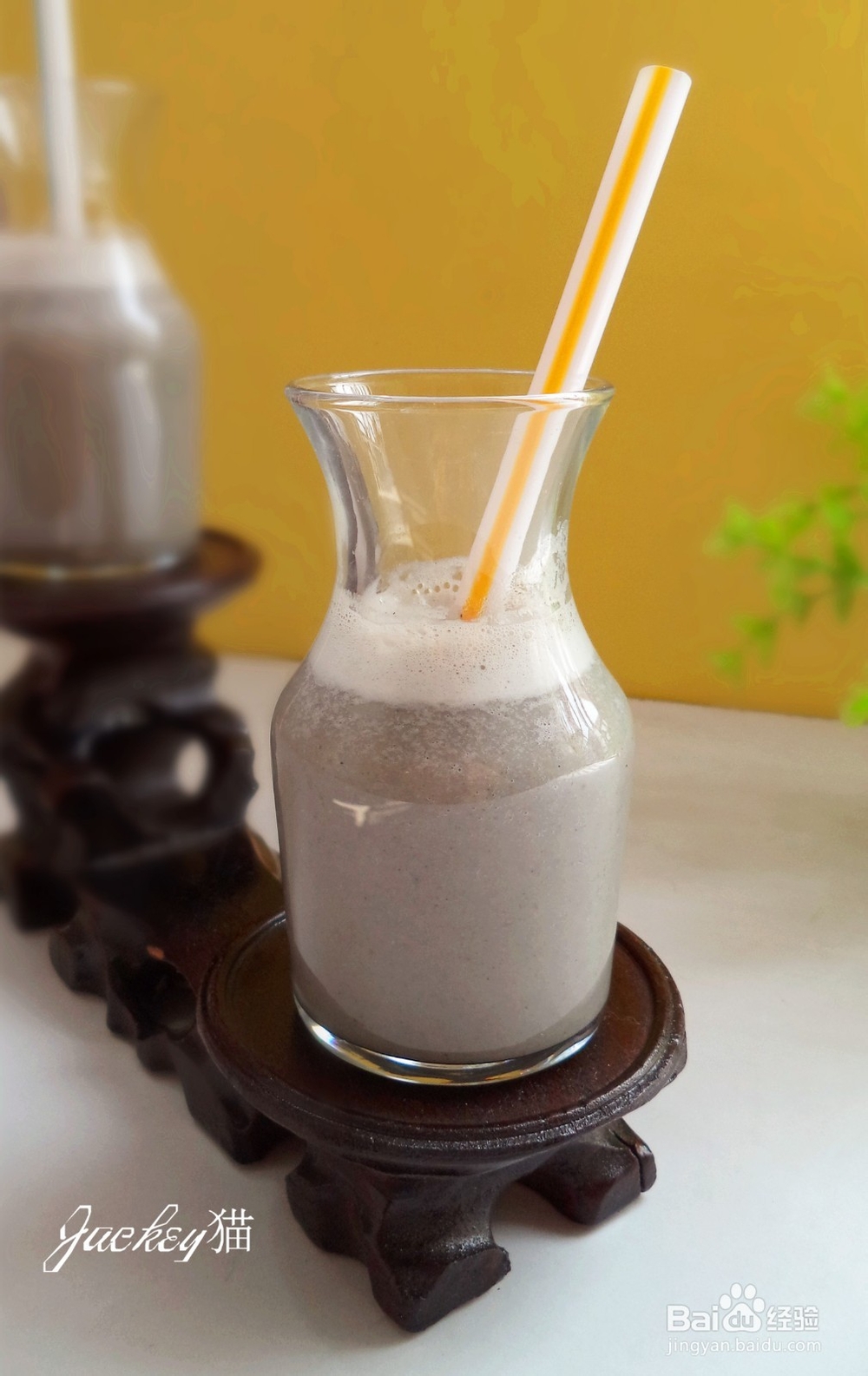 黑芝麻豆浆怎么做