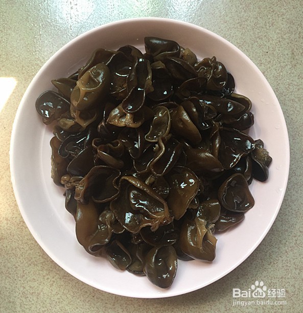 凉拌黑木耳的做法