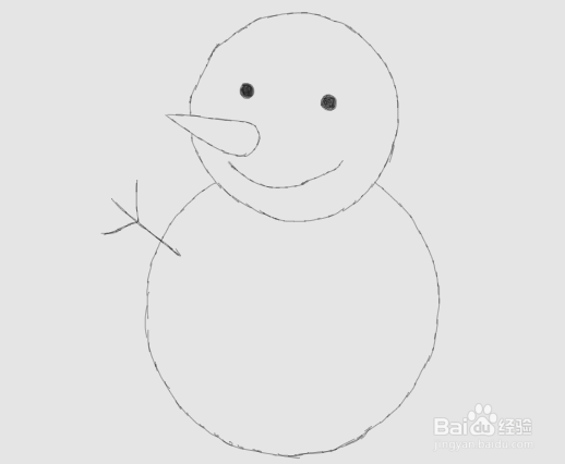 简笔画雪人是怎么画的