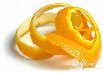 新鲜橘子皮的妙用