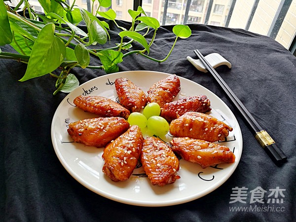 黑椒烤鸡翅的做法