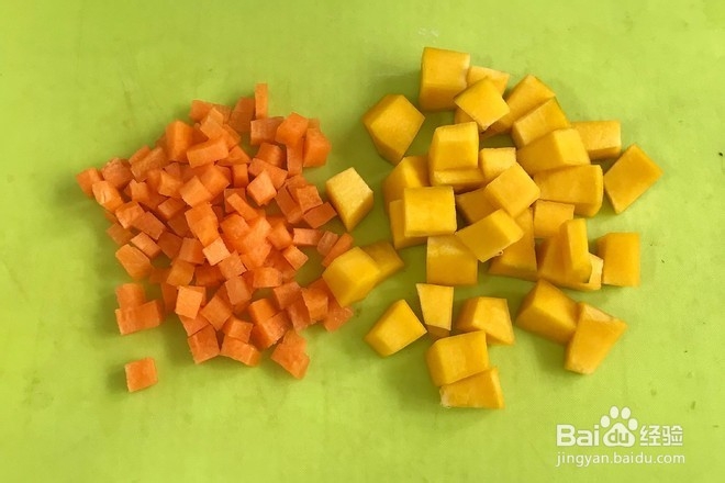 藜麦南瓜小米粥的做法