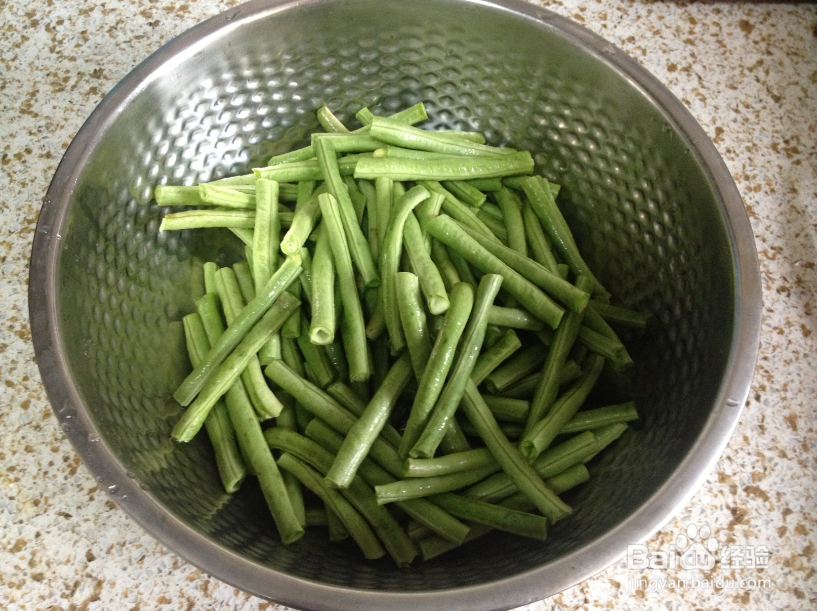 豆角炒肉片的家常做法