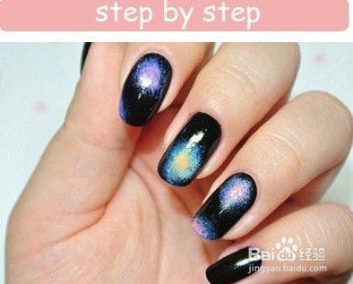 炫彩美甲教程