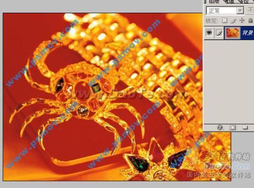 使用photoshop快速去除水印的方法