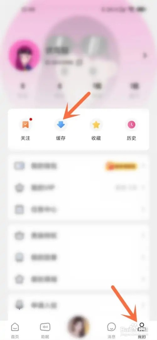 猫耳夜听如何删除缓存的音频