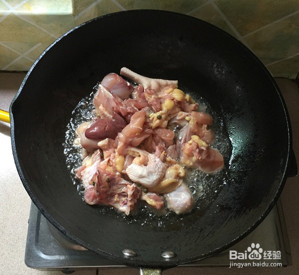教你做生炒仔姜鸡块
