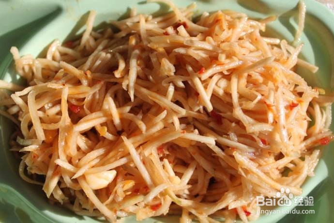 辣菜丝的做法