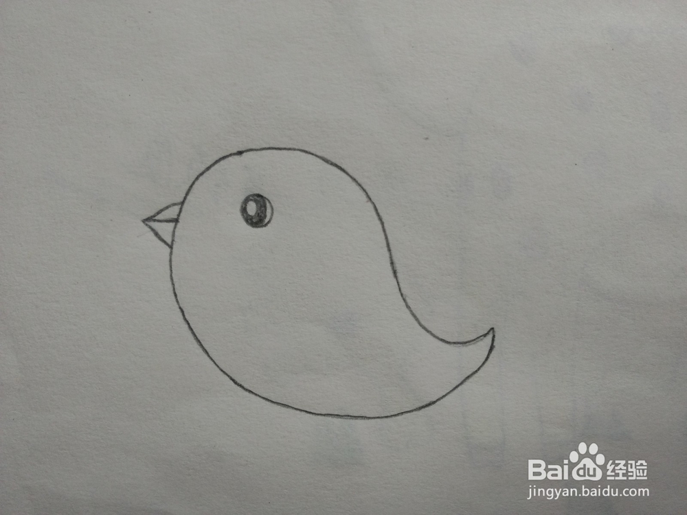 简笔画——怎么画小黄鸡