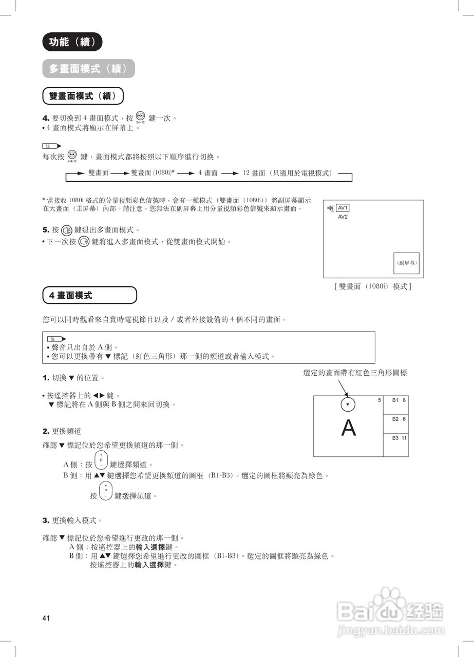 日立牌42PD8900TA型等离子电视机使用说明书:[5]