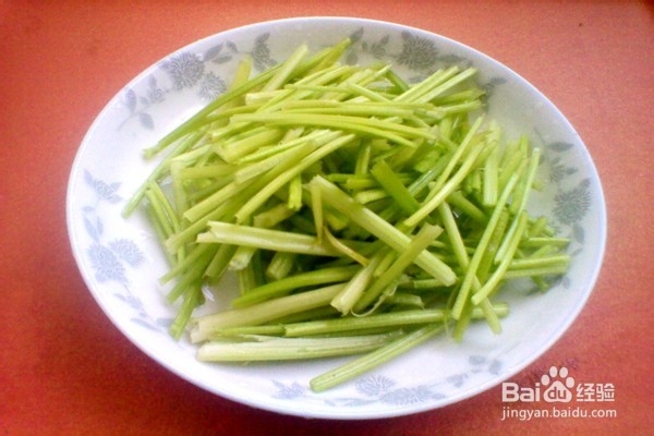 香辣芹菜-------营养美味