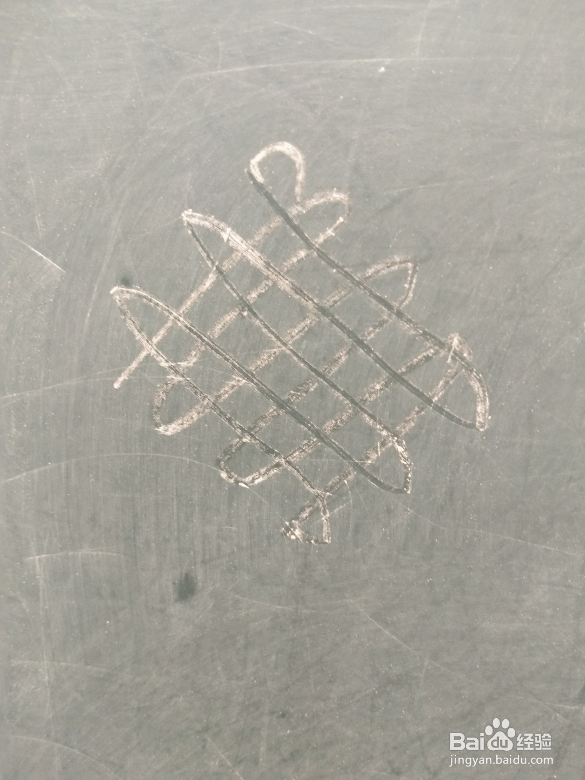 “中国结”的简笔画法