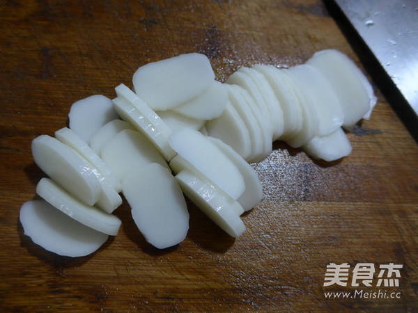 咖喱天菜芯煮年糕