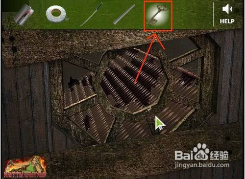 逃出老旧仓库攻略