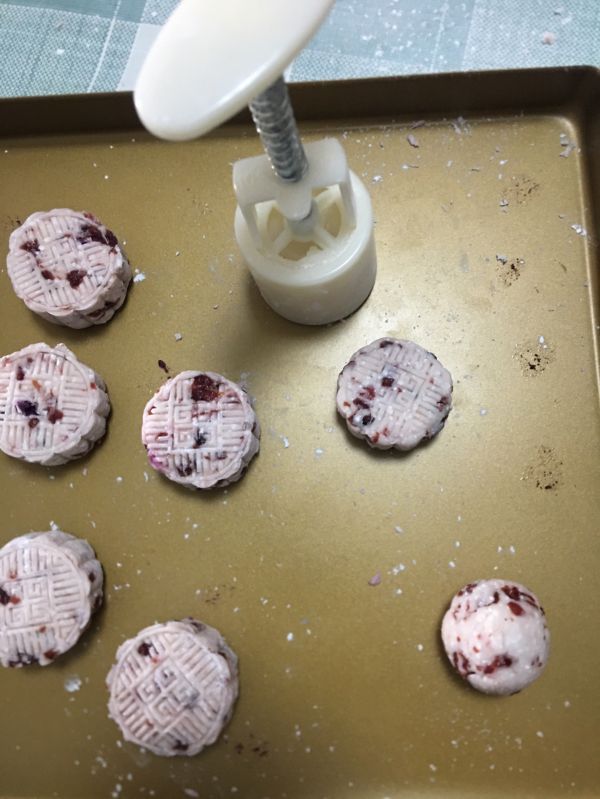 蔓越莓西米水晶饼