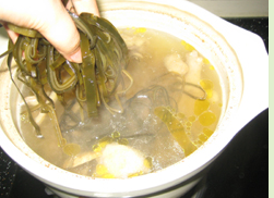 带丝枸杞老鸭汤