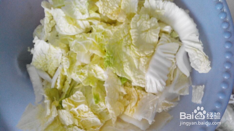 简单的白菜炖豆腐