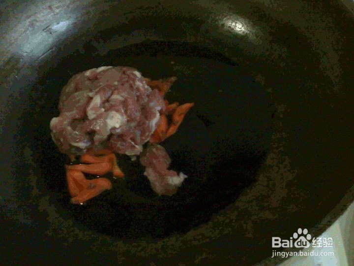 胡萝卜蒜苔肉怎样炒好吃