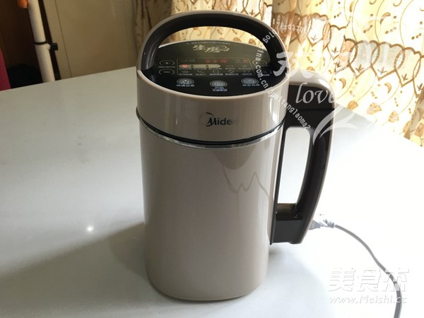 绿豆百合豆浆
