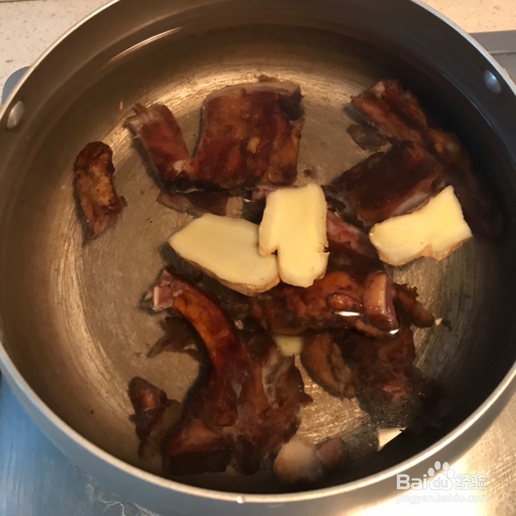 美味到哭的干豇豆炖腊排骨