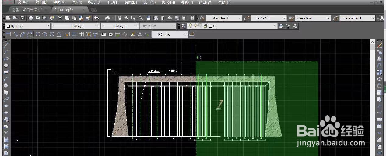 cad框选变成不规则形状