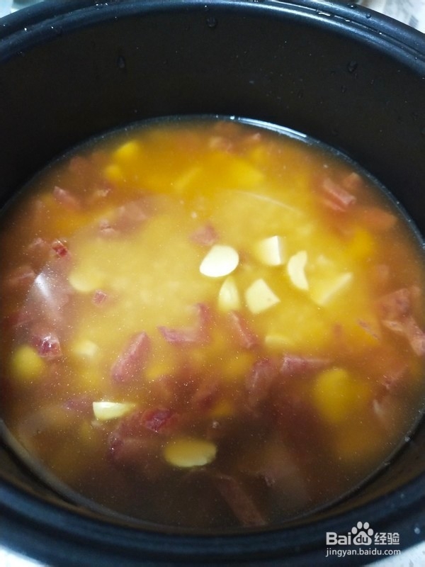 有家味儿的板栗腊肉饭教程