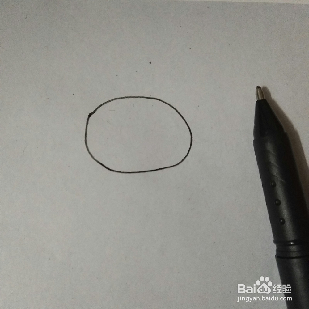 简笔画做早操女孩