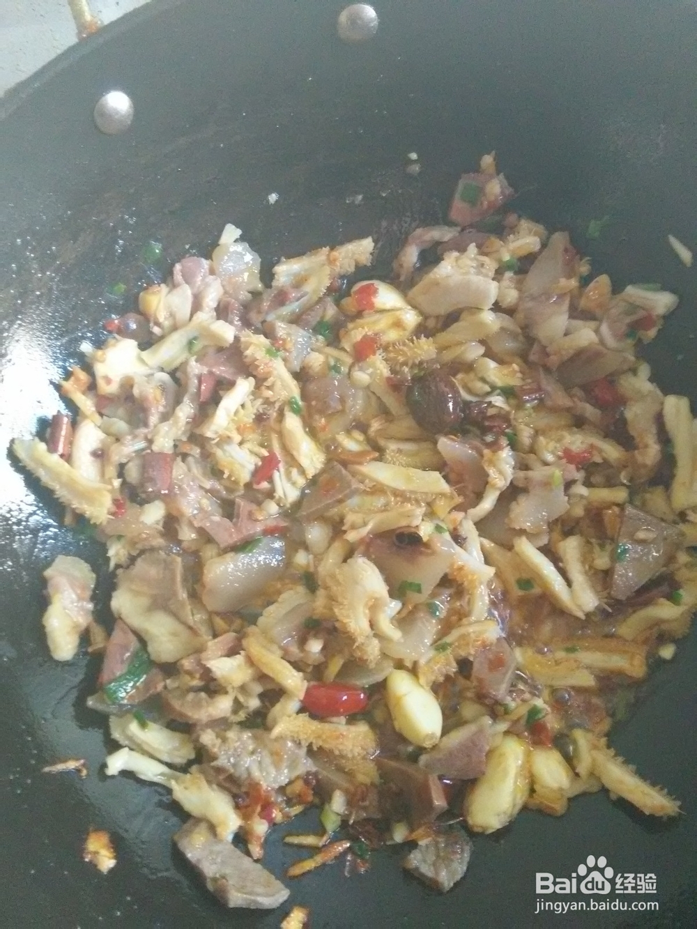 牛杂炒萝卜怎么做