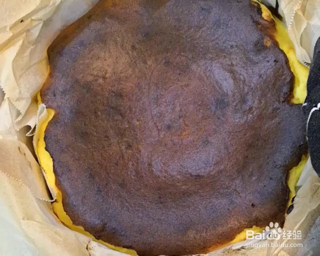 自己做低碳水Keto巴斯克式芝士蛋糕六寸