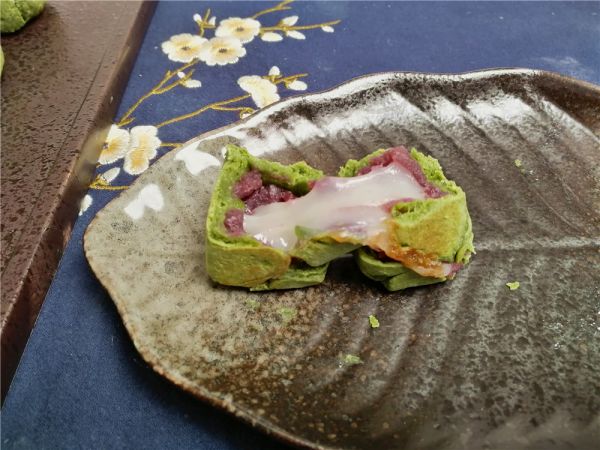 抹茶麻薯仙豆糕