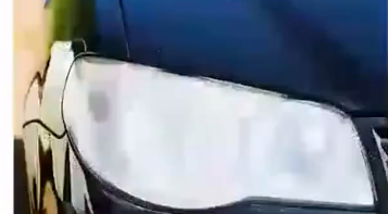 可乐洗车灯和后视镜