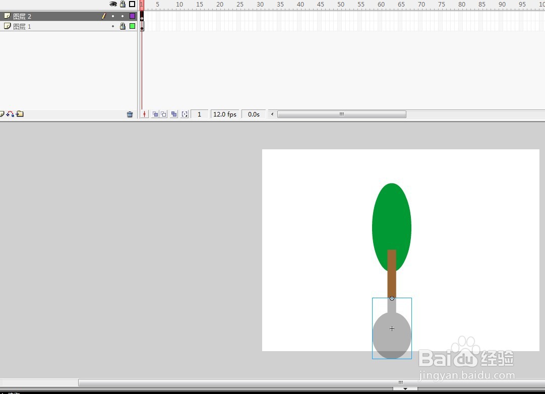 flash制作树荫移动的效果