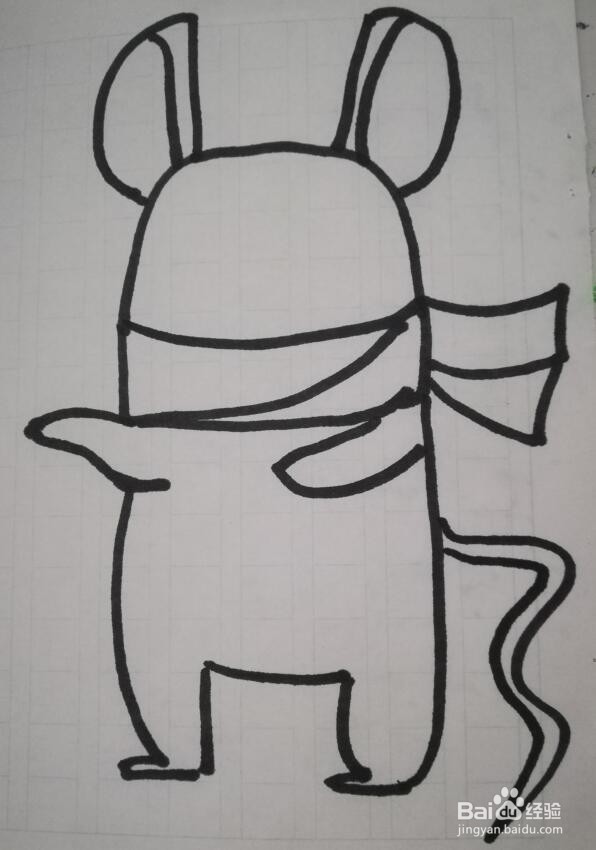 小老鼠的画法 小老鼠的简笔画