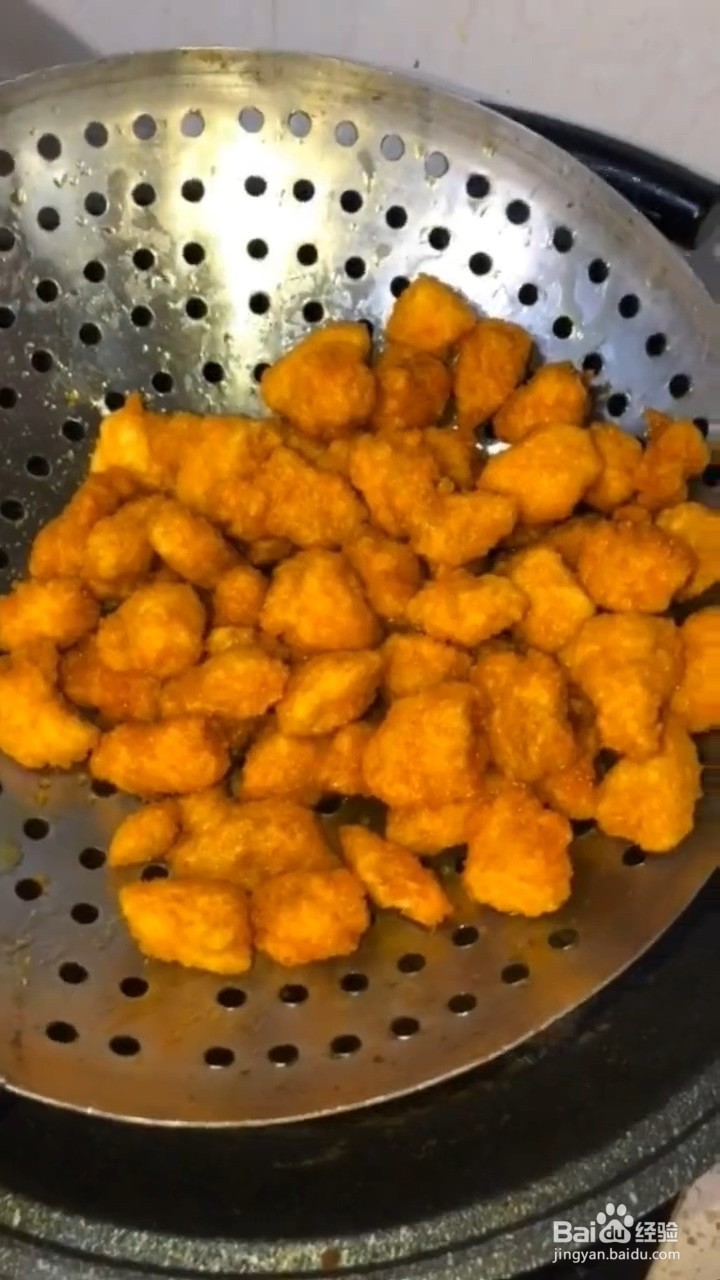 如何制作家庭版鸡米花