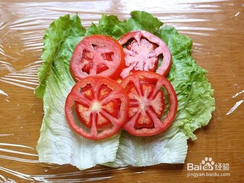 关晓彤蔬菜三明治做法