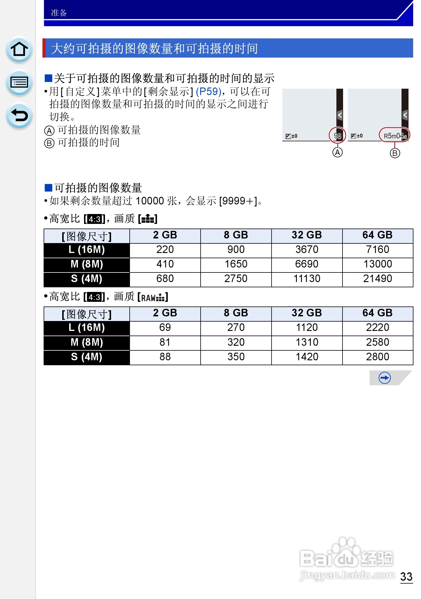 松下DMC-GH3数码相机使用说明书:[4]