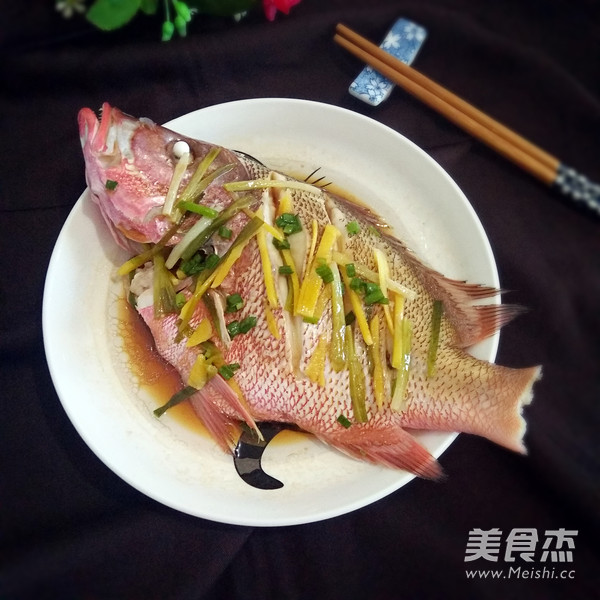清蒸红友鱼的做法