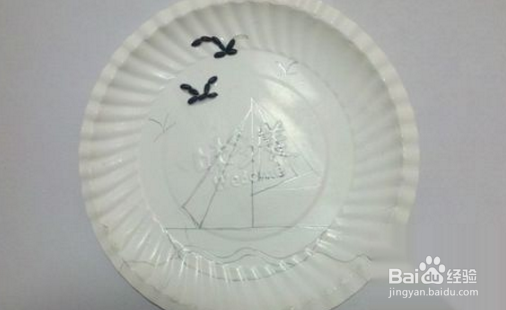 拿豆子做手工怎么粘