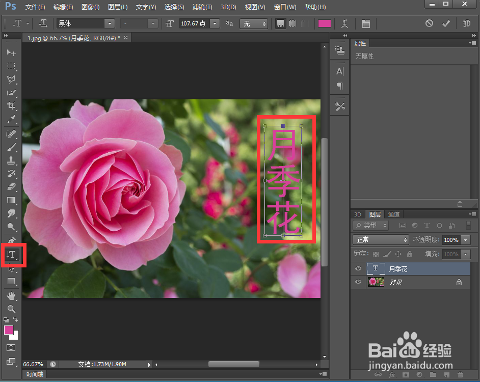ps中给文字添加画布纹理化和浮雕效果