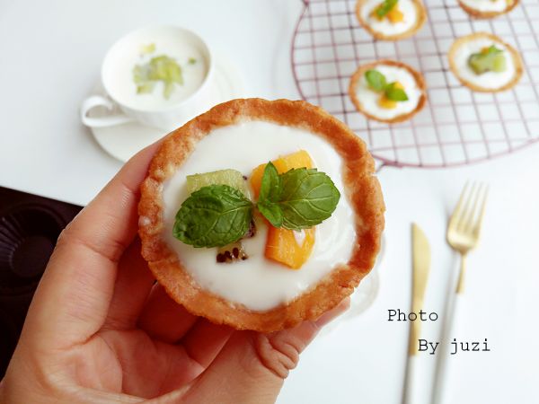 水果酸奶曲奇蛋挞