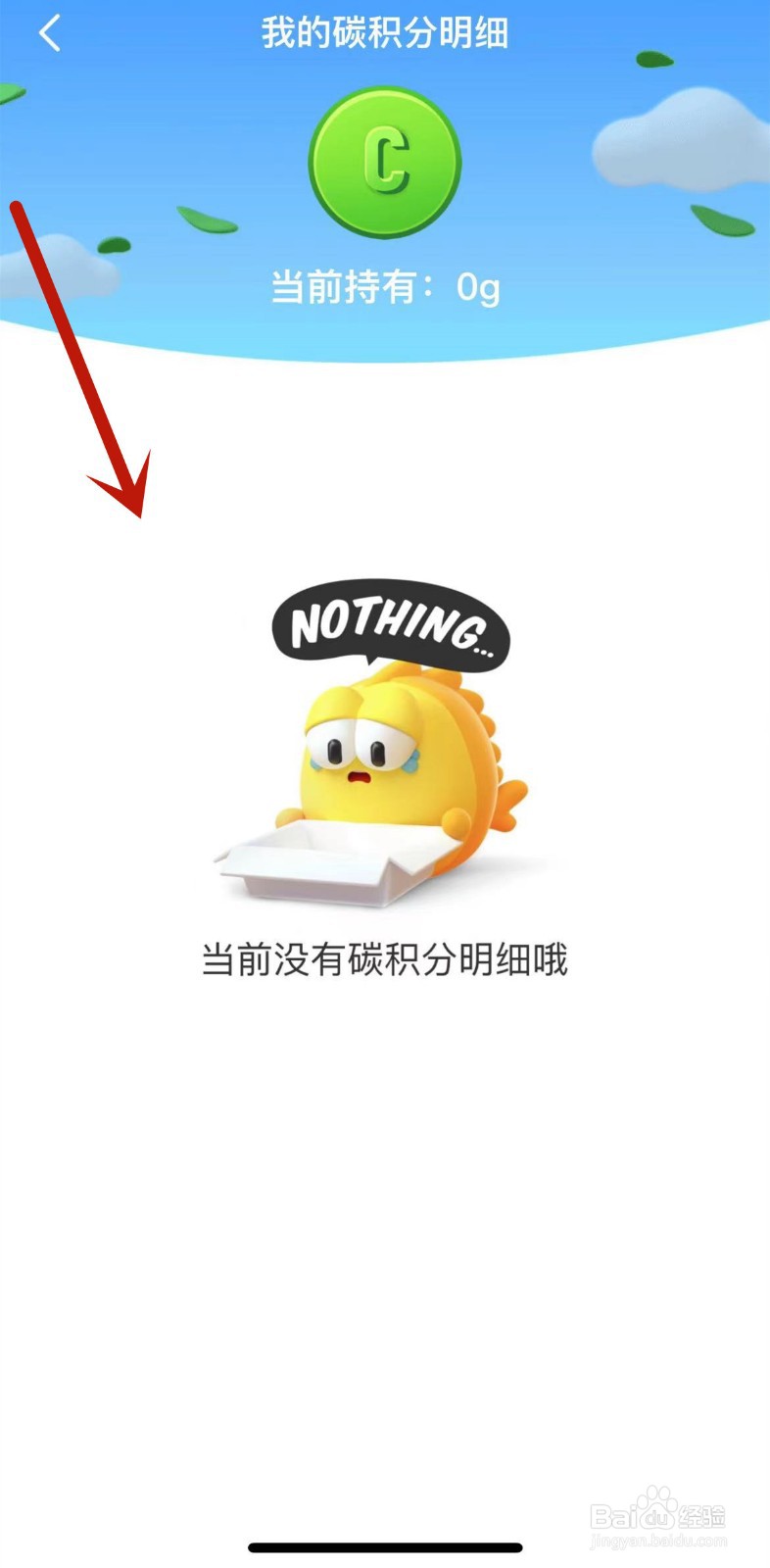 闲鱼碳积分明细在哪