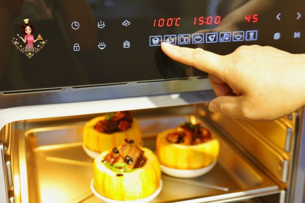 豆豉排骨南瓜盅