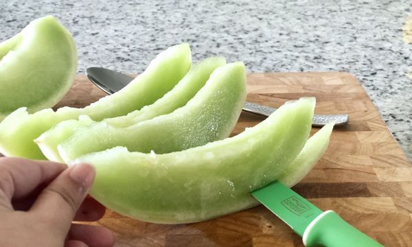 蜜瓜火腿卷冷盘