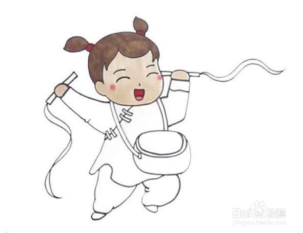 年画简笔画怎么画
