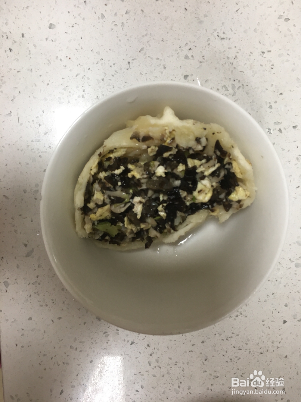 味美鲜香的香菇木耳鸡蛋包